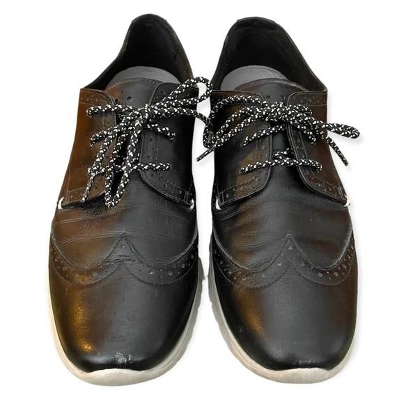 Cole Haan Black Leather Women's Sneakers - Picture 3 of 7